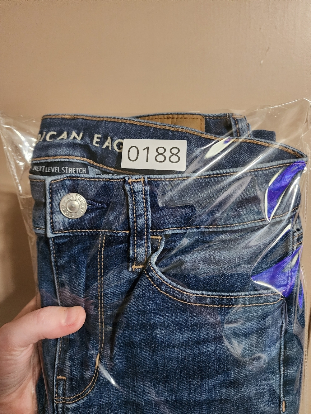 Super High Rise Skinny Jegging | Jeans | American Eagle AEO | 2 Long - Picture 10 of 10